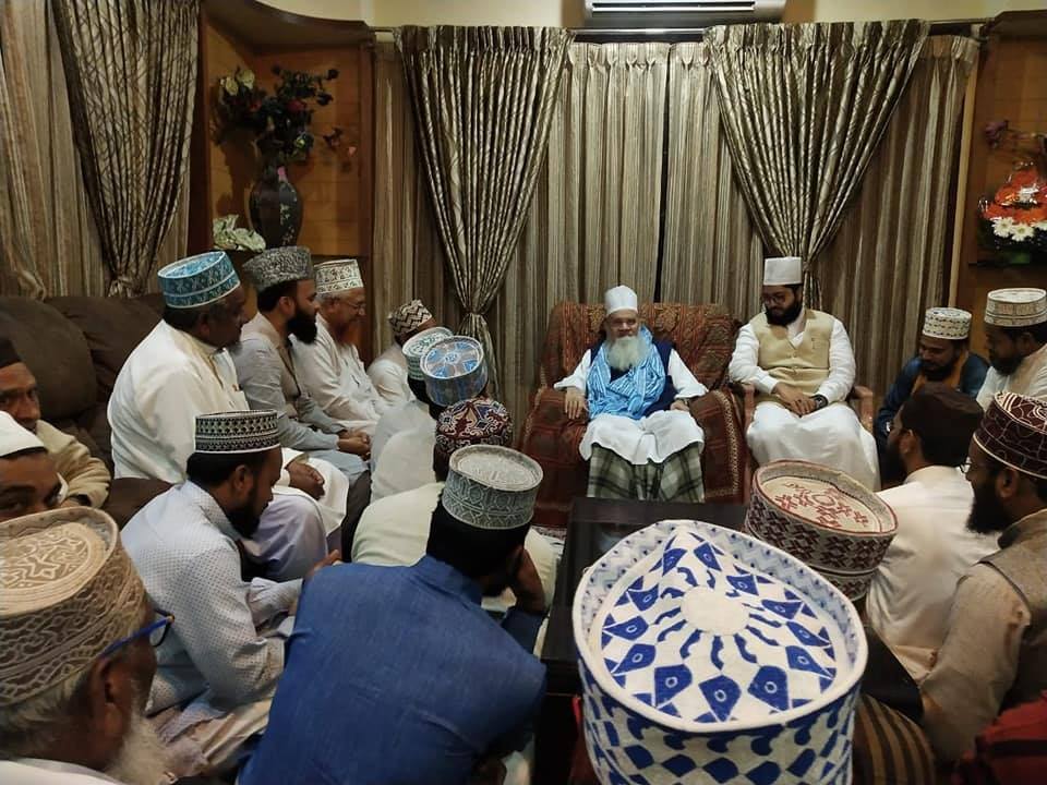 Jamate Ahle Sunnat Dharwad Meet Shaikh ul Islam Madni Miya 2