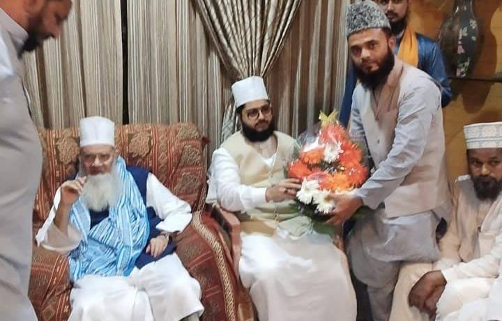 Jamate Ahle Sunnat Dharwad Meet Shaikh ul Islam Madni Miya3