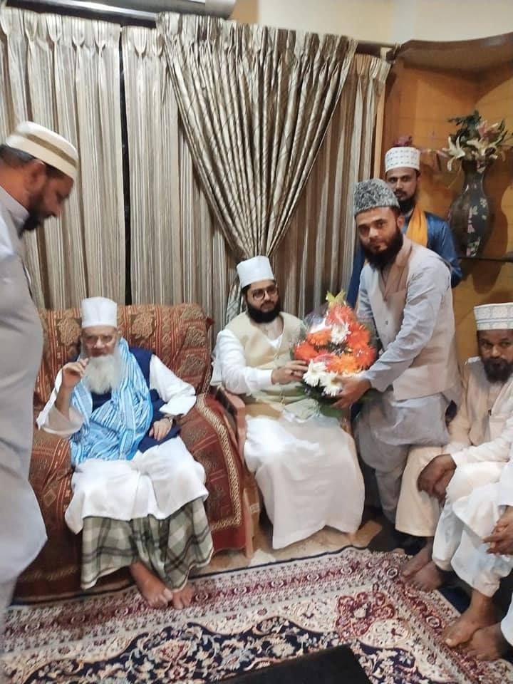 Jamate Ahle Sunnat Dharwad Meet Shaikh ul Islam Madni Miya3