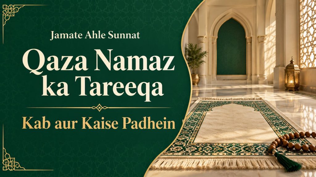 Qaza Namaz ka Tareeqa - Kab aur Kaise Padhein Jamate Ahle Sunnat