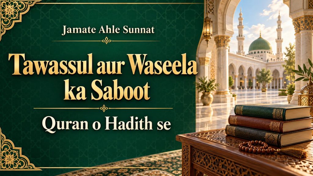 Tawassul aur Waseela ka Saboot - Quran o Hadith se