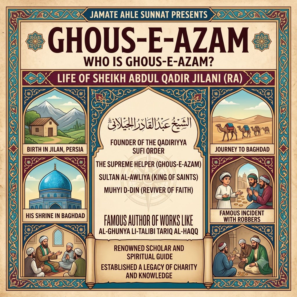 Who Is Ghous-e-Azam? Life of Sheikh Abdul Qadir Jilani (RA)